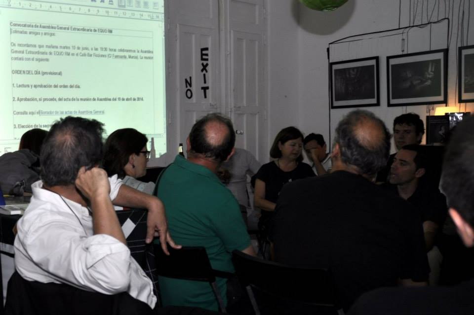 Momento de asamblea equorm 10 de junio de 2014